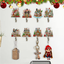 Load image into Gallery viewer, 8Pcs Christmas Diamond Art Hanging Hooks Diamond Painting Hooks DIY Crafts Decor