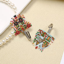 Load image into Gallery viewer, 8Pcs Christmas Diamond Art Hanging Hooks Diamond Painting Hooks DIY Crafts Decor