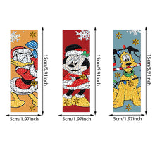 Load image into Gallery viewer, 3Pcs Special Shape Animals 5D DIY Diamond Painting Bookmark for Reading Day Gift