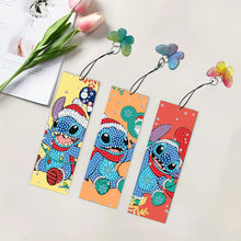 Load image into Gallery viewer, 3Pcs Special Shape Animals 5D DIY Diamond Painting Bookmark for Reading Day Gift