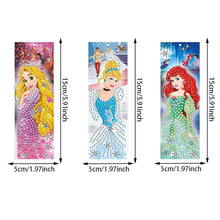 Load image into Gallery viewer, 3Pcs Special Shape Animals 5D DIY Diamond Painting Bookmark for Reading Day Gift