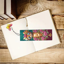 Load image into Gallery viewer, 3Pcs Special Shape Animals 5D DIY Diamond Painting Bookmark for Reading Day Gift