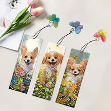 Load image into Gallery viewer, 3Pcs Special Shape Animals 5D DIY Diamond Painting Bookmark for Reading Day Gift