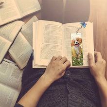 Load image into Gallery viewer, 3Pcs Special Shape Animals 5D DIY Diamond Painting Bookmark for Reading Day Gift