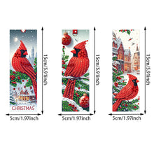 Load image into Gallery viewer, 3Pcs Special Shape Animals 5D DIY Diamond Painting Bookmark for Reading Day Gift