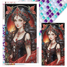Load image into Gallery viewer, Diamond Painting - Full Round - Exquisite jewelry girl (40*70CM)
