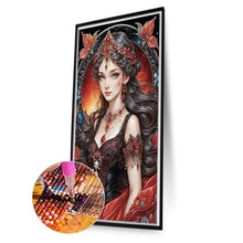 Load image into Gallery viewer, Diamond Painting - Full Round - Exquisite jewelry girl (40*70CM)