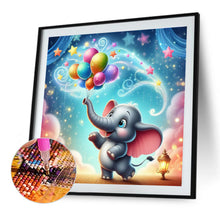 Load image into Gallery viewer, Diamond Painting - Full Round - Balloon elephant (40*40CM)