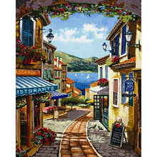 Load image into Gallery viewer, Diamond Painting - Full Round - Landscape town (40*50CM)