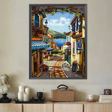 Load image into Gallery viewer, Diamond Painting - Full Round - Landscape town (40*50CM)