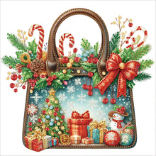 Load image into Gallery viewer, Diamond Painting - Partial Special Shaped - Christmas bag type (30*30CM)