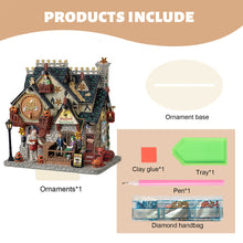 Load image into Gallery viewer, Special Shaped Halloween House 5D DIY Diamond Art Tabletop Decor for Beginner