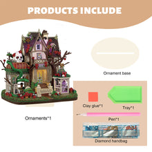 Load image into Gallery viewer, Special Shaped Halloween House 5D DIY Diamond Art Tabletop Decor for Beginner