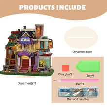 Load image into Gallery viewer, Special Shaped Halloween House 5D DIY Diamond Art Tabletop Decor for Beginner