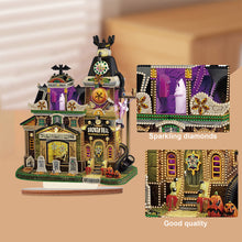 Load image into Gallery viewer, Special Shaped Halloween House 5D DIY Diamond Art Tabletop Decor for Beginner