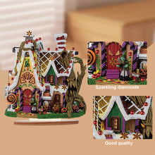 Load image into Gallery viewer, Special Shaped Halloween House 5D DIY Diamond Art Tabletop Decor for Beginner