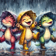 Load image into Gallery viewer, Diamond Painting - Full Square - Dragon (40*40CM)