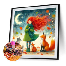 Load image into Gallery viewer, Diamond Painting - Full Square - Little girl (40*40CM)