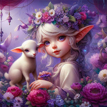 Load image into Gallery viewer, Diamond Painting - Full Square - Little girl (40*40CM)
