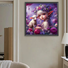 Load image into Gallery viewer, Diamond Painting - Full Square - Little girl (40*40CM)