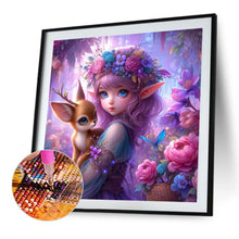 Load image into Gallery viewer, Diamond Painting - Full Square - Little girl (40*40CM)