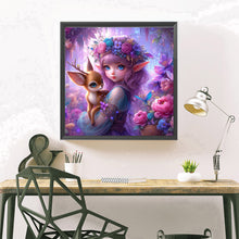 Load image into Gallery viewer, Diamond Painting - Full Square - Little girl (40*40CM)