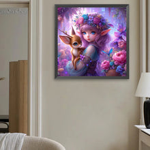Load image into Gallery viewer, Diamond Painting - Full Square - Little girl (40*40CM)