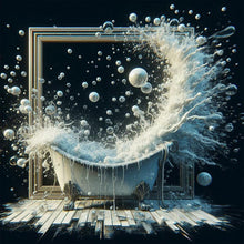 Load image into Gallery viewer, Diamond Painting - Full Round - 3D picture frame bath bubble (40*40CM)