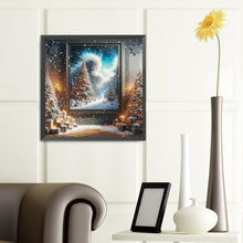 Load image into Gallery viewer, Diamond Painting - Full Round - 3D picture frame Christmas tree (40*40CM)