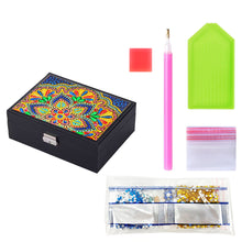 Load image into Gallery viewer, PU Partial Special Shaped Mandala Diamond Art Bracelet Organizer for Women Girls