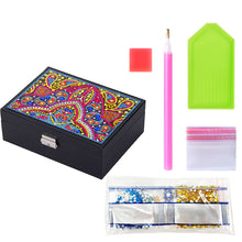 Load image into Gallery viewer, PU Partial Special Shaped Mandala Diamond Art Bracelet Organizer for Women Girls