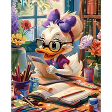 Load image into Gallery viewer, AB Diamond Painting - Full Round - Daisy duck (40*50CM)