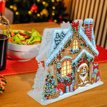 Load image into Gallery viewer, Acrylic Double Sided Christmas 5D DIY Diamond Art Paper Towel Storage Rack Decor