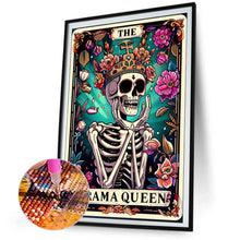 Load image into Gallery viewer, AB Diamond Painting - Full Round - Theatrical queen skeleton (40*60CM)