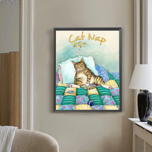 Load image into Gallery viewer, AB Diamond Painting - Full Square - Cat (40*50CM)