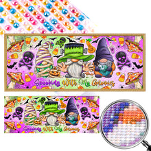 Load image into Gallery viewer, AB Diamond Painting - Full Round - Halloween goblins (90*35CM)