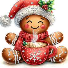 Load image into Gallery viewer, Acrylic Christmas Rhinestone Diamond Art Window Pendants for Garden Window Decor