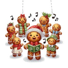 Load image into Gallery viewer, Acrylic Christmas Rhinestone Diamond Art Window Pendants for Garden Window Decor