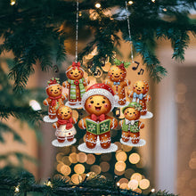 Load image into Gallery viewer, Acrylic Christmas Rhinestone Diamond Art Window Pendants for Garden Window Decor