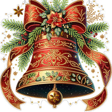 Load image into Gallery viewer, Acrylic Christmas Rhinestone Diamond Art Window Pendants for Garden Window Decor