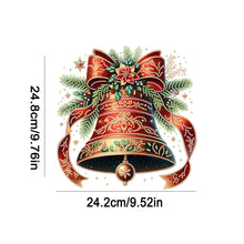 Load image into Gallery viewer, Acrylic Christmas Rhinestone Diamond Art Window Pendants for Garden Window Decor