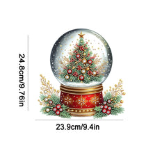 Load image into Gallery viewer, Acrylic Christmas Rhinestone Diamond Art Window Pendants for Garden Window Decor