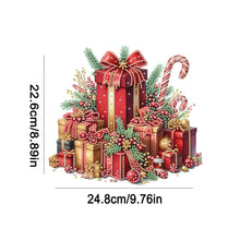 Load image into Gallery viewer, Acrylic Christmas Rhinestone Diamond Art Window Pendants for Garden Window Decor