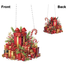 Load image into Gallery viewer, Acrylic Christmas Rhinestone Diamond Art Window Pendants for Garden Window Decor