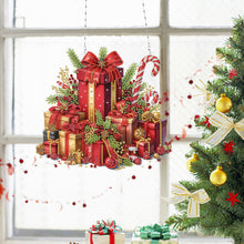 Load image into Gallery viewer, Acrylic Christmas Rhinestone Diamond Art Window Pendants for Garden Window Decor
