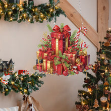 Load image into Gallery viewer, Acrylic Christmas Rhinestone Diamond Art Window Pendants for Garden Window Decor