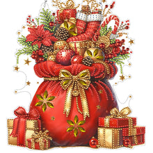 Load image into Gallery viewer, Acrylic Christmas Rhinestone Diamond Art Window Pendants for Garden Window Decor