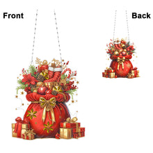 Load image into Gallery viewer, Acrylic Christmas Rhinestone Diamond Art Window Pendants for Garden Window Decor