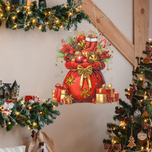 Load image into Gallery viewer, Acrylic Christmas Rhinestone Diamond Art Window Pendants for Garden Window Decor