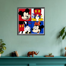 Load image into Gallery viewer, Diamond Painting - Full Round - Mickey Mouse (30*30CM)